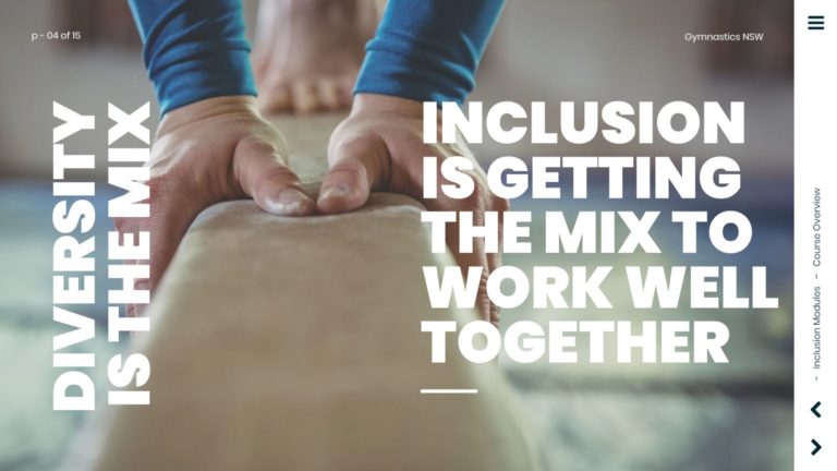 Inclusion training