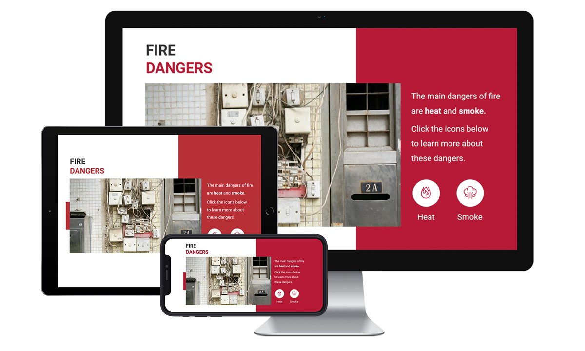 Online course in fire dangers